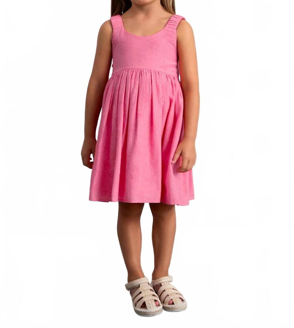 NEW MAYORAL girl's happy days dress in geranium